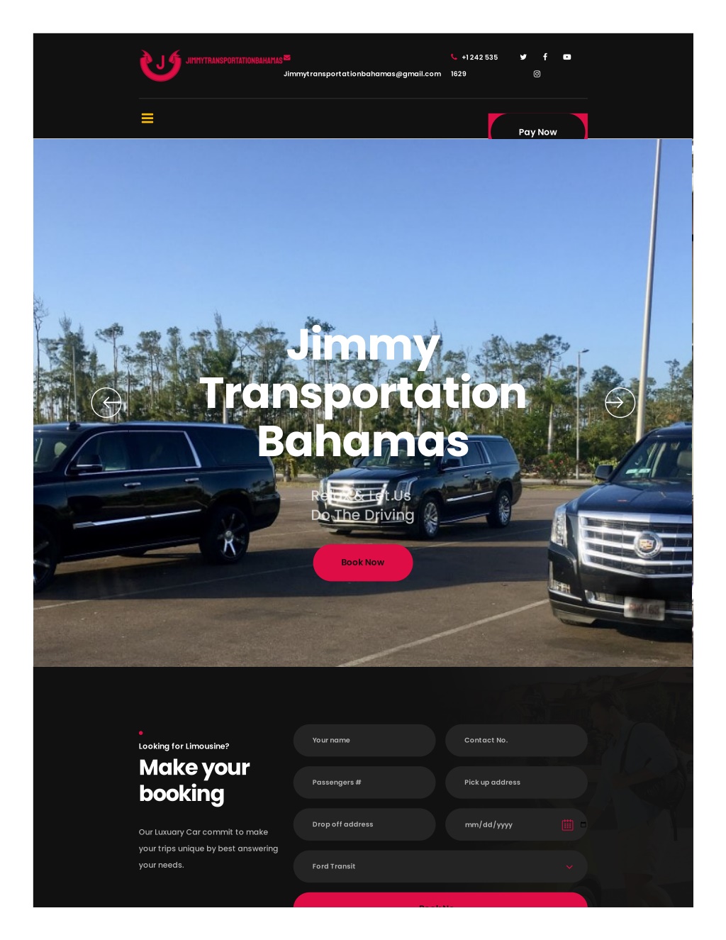 PPT Transportation in Nassau Bahamas Limousine service Bahamas PowerPoint Presentation ID