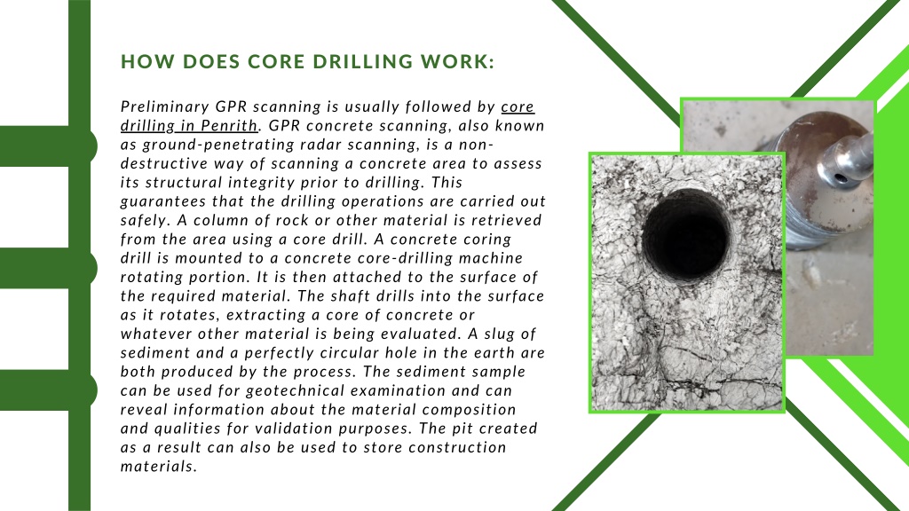 PPT How does core drilling work in Penrith PowerPoint Presentation