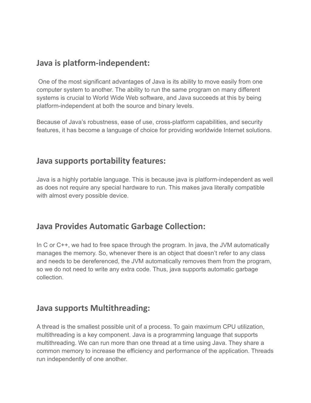 PPT What are the Advantages of Using Java Technology? PowerPoint Presentation ID11545815
