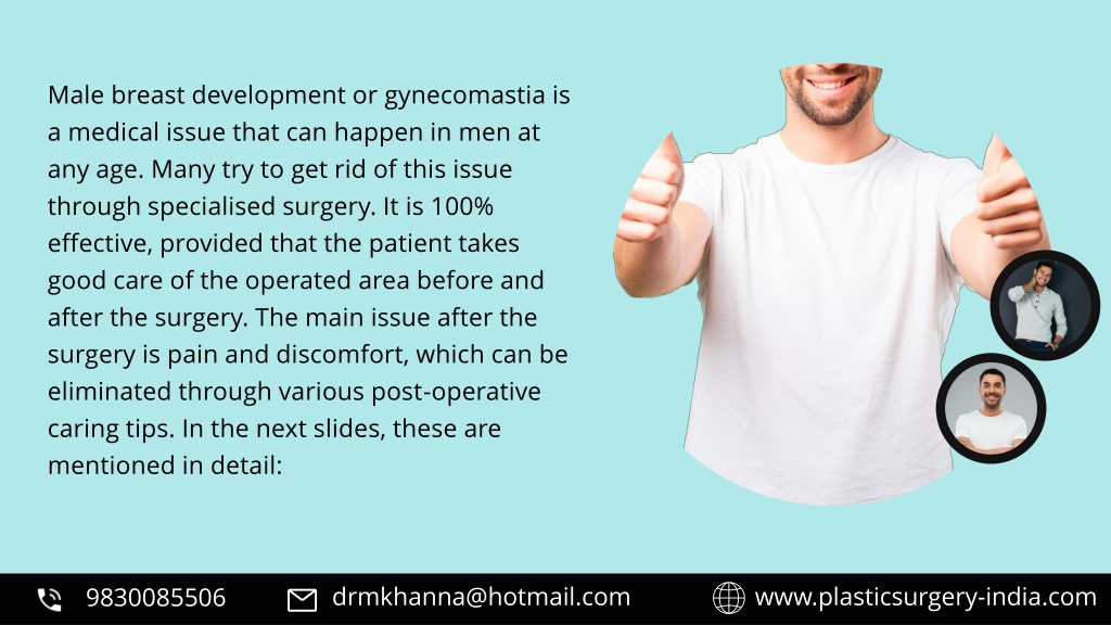 PPT Vital Post Operative Care Tips for Male Breast Reduction Surgery