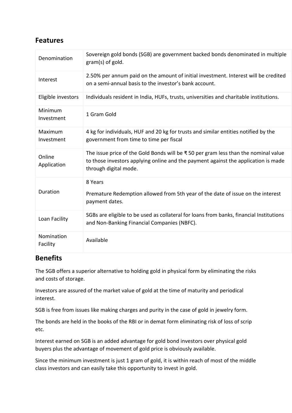 PPT All you need to know before Sovereign Gold Bond issue PowerPoint Presentation