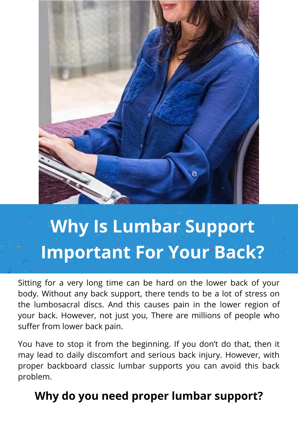 PPT Why Is Lumbar Support Important For Your Back? PowerPoint Presentation ID11563655
