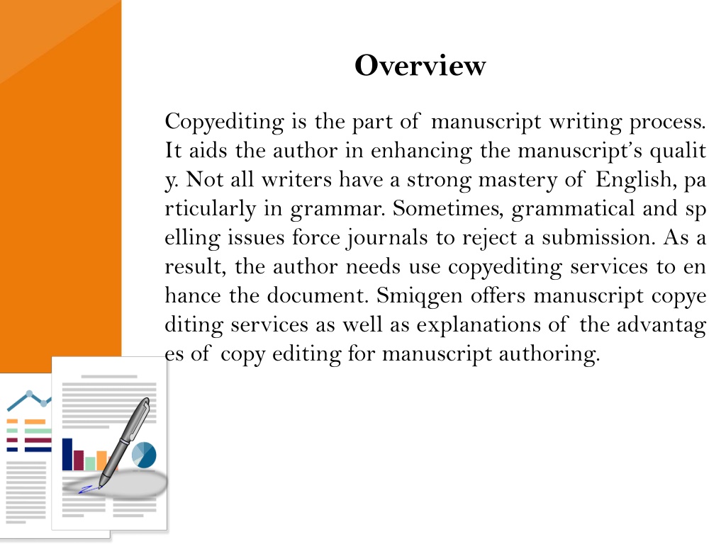 PPT ADVANTAGES OF COPYEDITING IN MANUSCRIPT WRITING PowerPoint