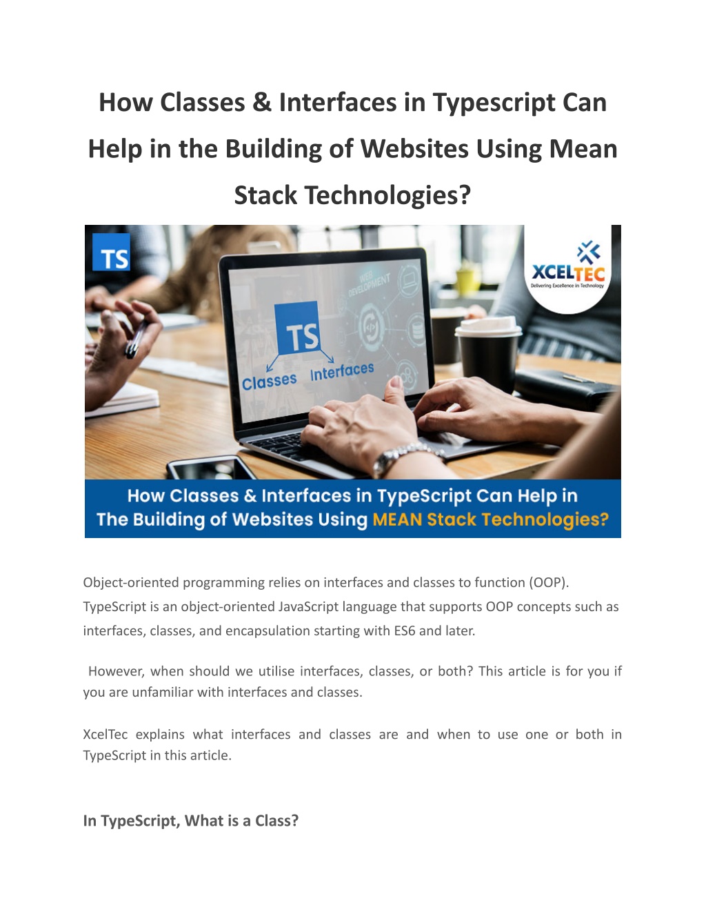 PPT Learn When & How to Use Typescript Interfaces and Classes for