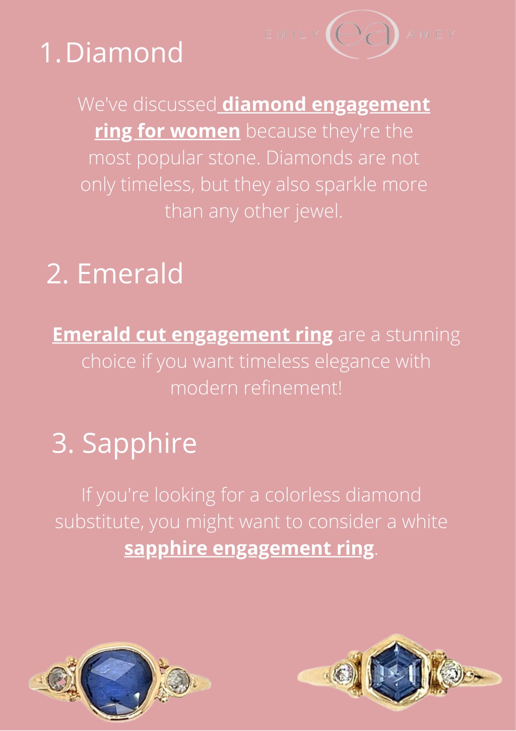 PPT The Top 6 Best Types Of Stones for Rings PowerPoint Presentation