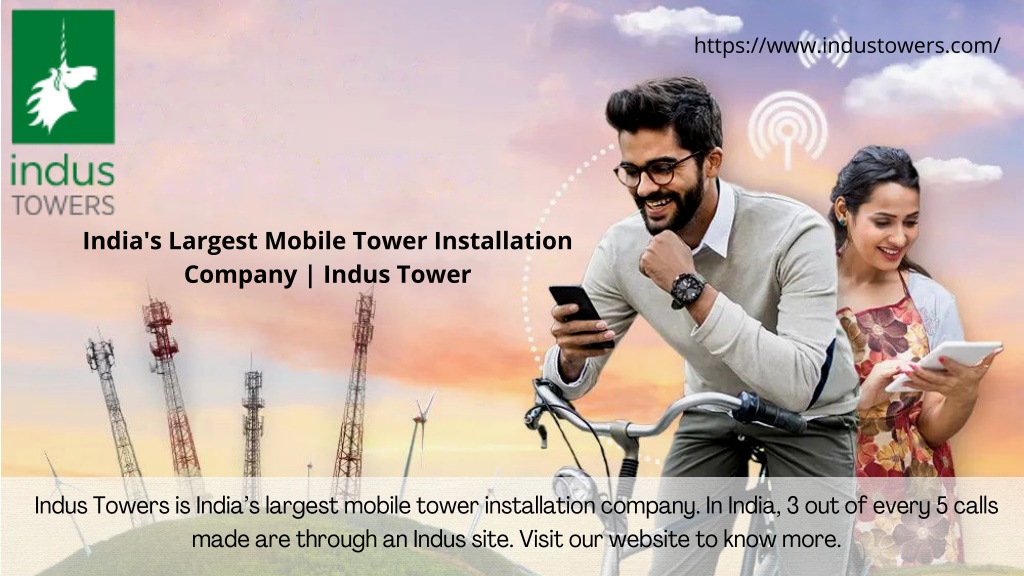 PPT Leading Service Provider Indus Towers PowerPoint