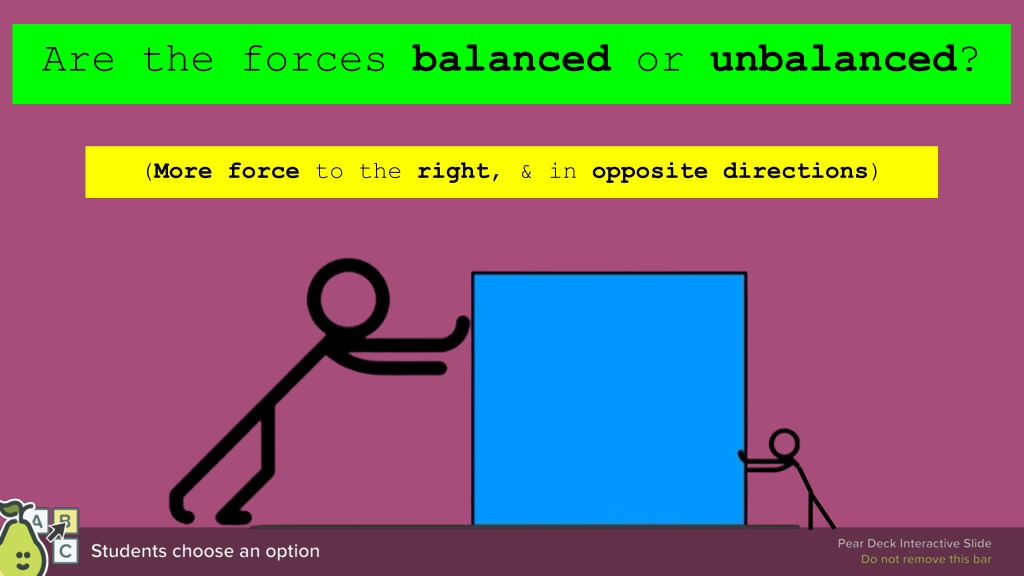 PPT Balanced and Unbalanced Forces Slides 7th grade science q3 week 7