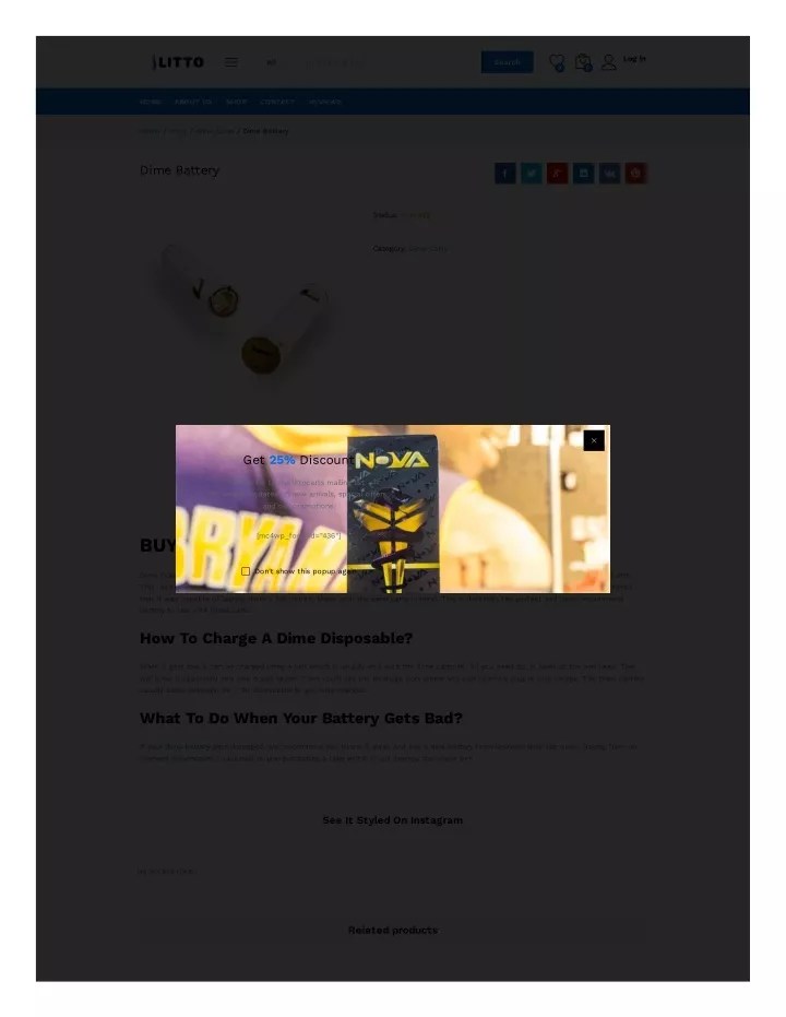 PPT Buy Dime Battery PowerPoint Presentation, free download ID11615144