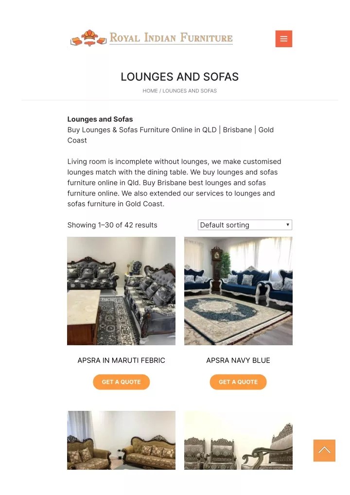 PPT Lounges & Sofas Furniture Store In Gold Coast PowerPoint Presentation ID11615498