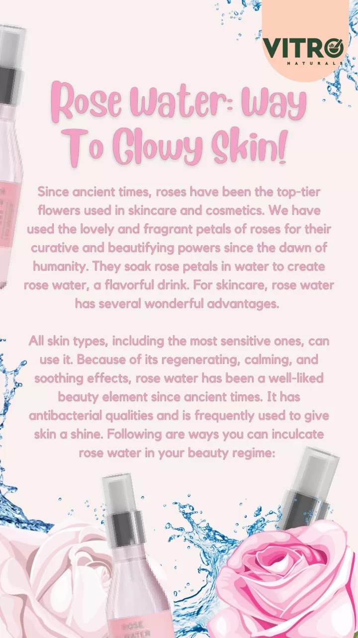PPT Rose Water Way To Glowy Skin! PowerPoint Presentation, free