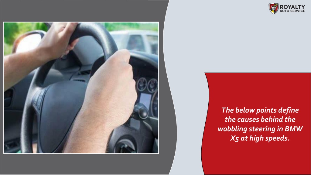 Steering Wheel Wobble At Highway Speeds at Shannon Umana blog