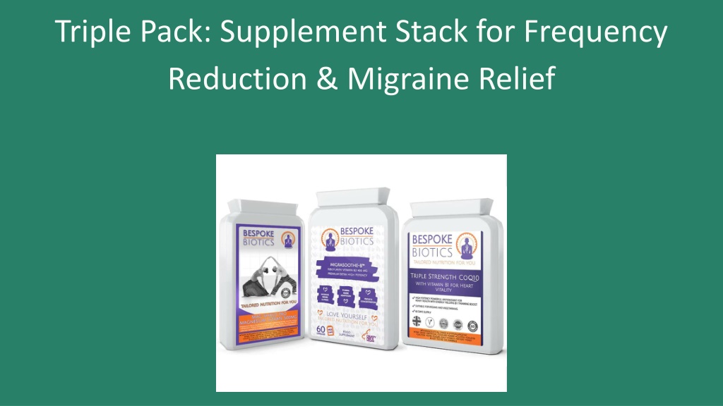PPT Shop Now Natural Supplements for Tension Headaches PowerPoint