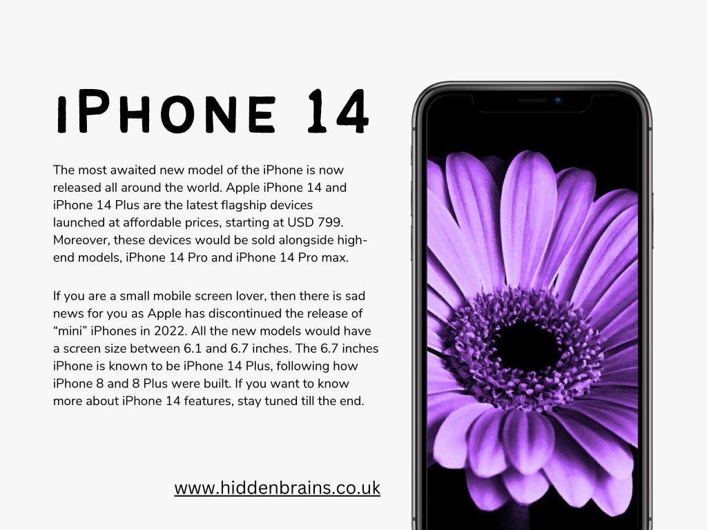 PPT iPhone 14 Features What to expect in the allnew iPhone 14