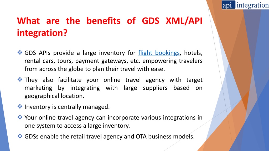 PPT GDS API Integration PowerPoint Presentation, free download ID