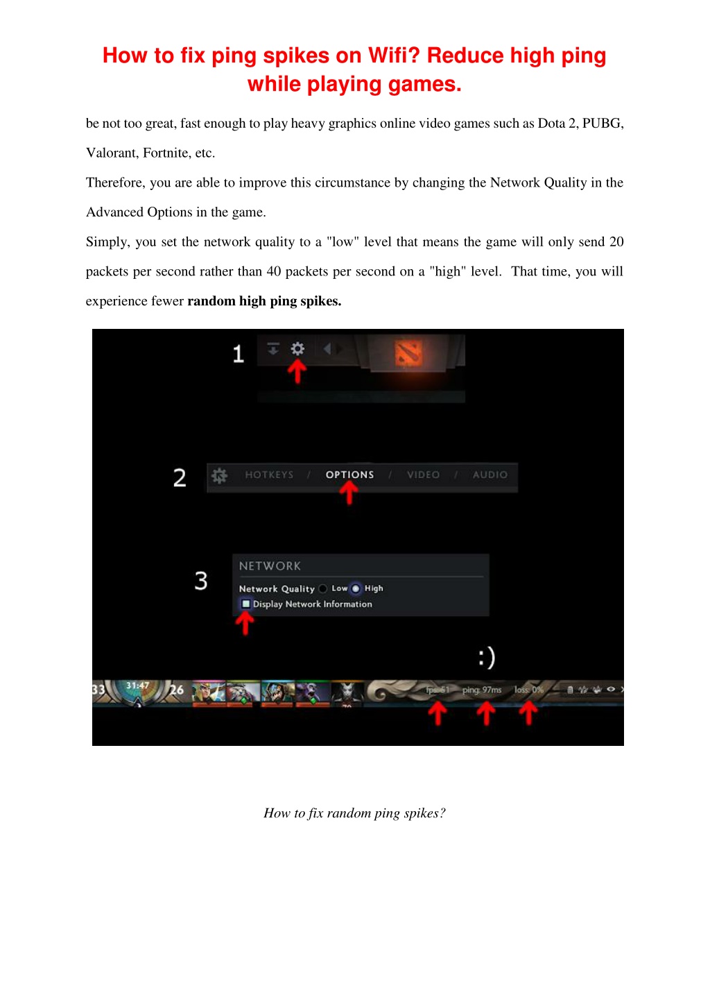 PPT How to fix ping spikes on Wifi? Reduce high ping while playing