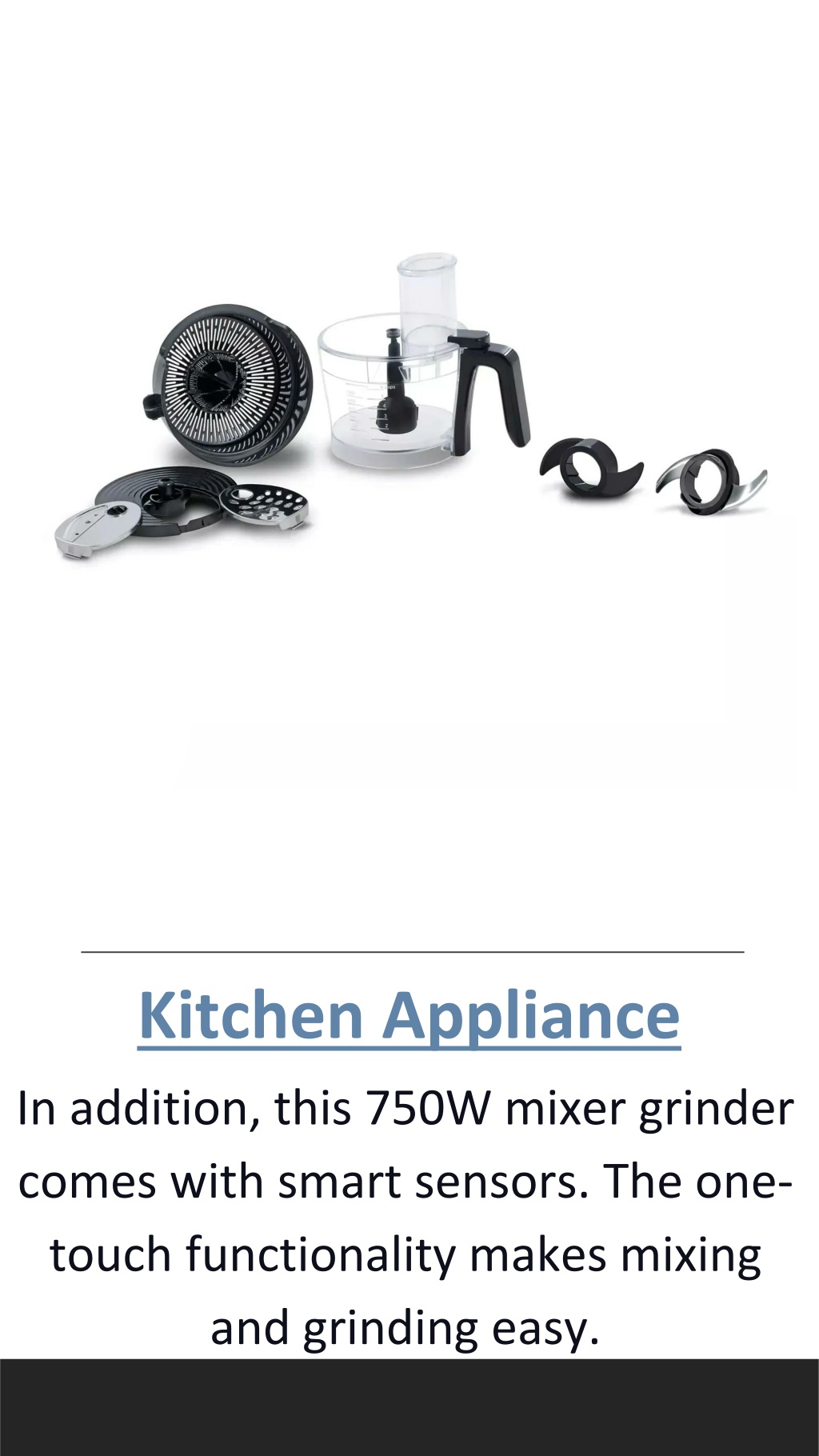 PPT Philips Silent Mixer Grinder_ A Detailed Guide PowerPoint