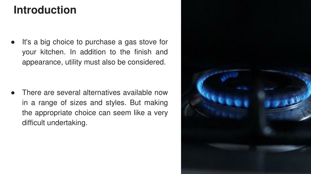 PPT Gas Stove Buying Guide PowerPoint Presentation, free download