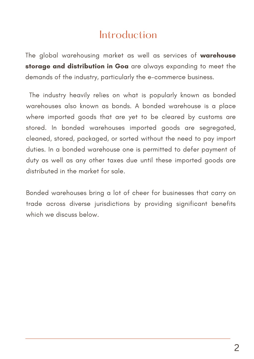 PPT What are Bonded Warehouses and Major Benefits of Bonded Warehouse