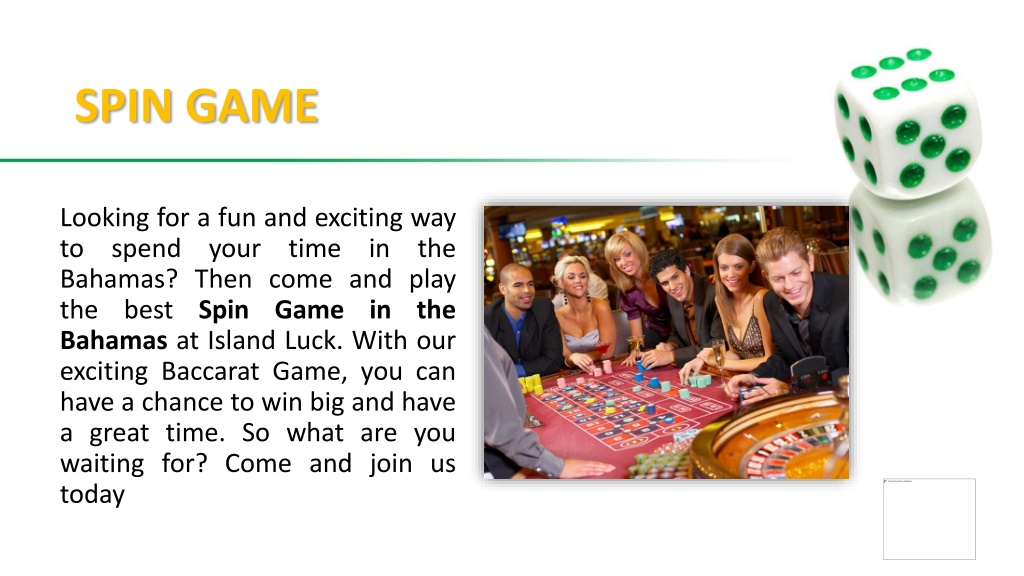 PPT Island Luck Casino Games PowerPoint Presentation, free download ID11670323