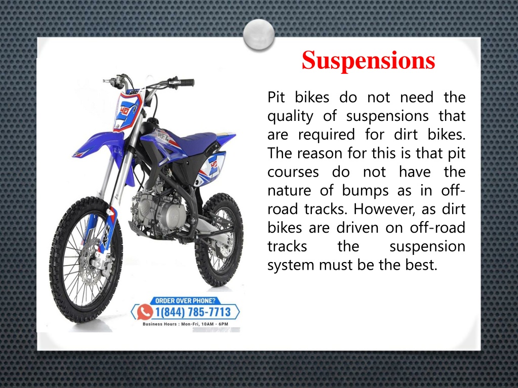 PPT Differences Between Pit Bikes and Dirt Bikes PowerPoint