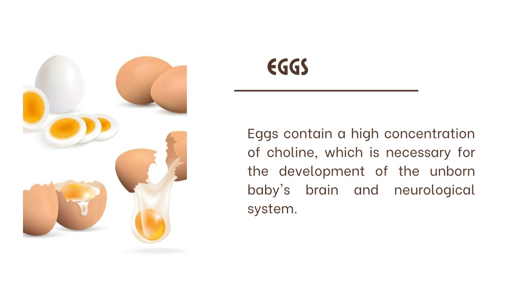 PPT Foods to consume during pregnancy for a healthy baby PowerPoint
