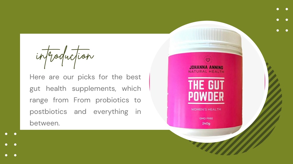 PPT Best Supplements for Gut Health PowerPoint Presentation, free