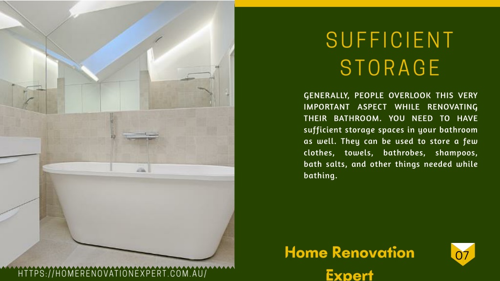 PPT 10 Essential Features of Good Bathroom Renovation PowerPoint