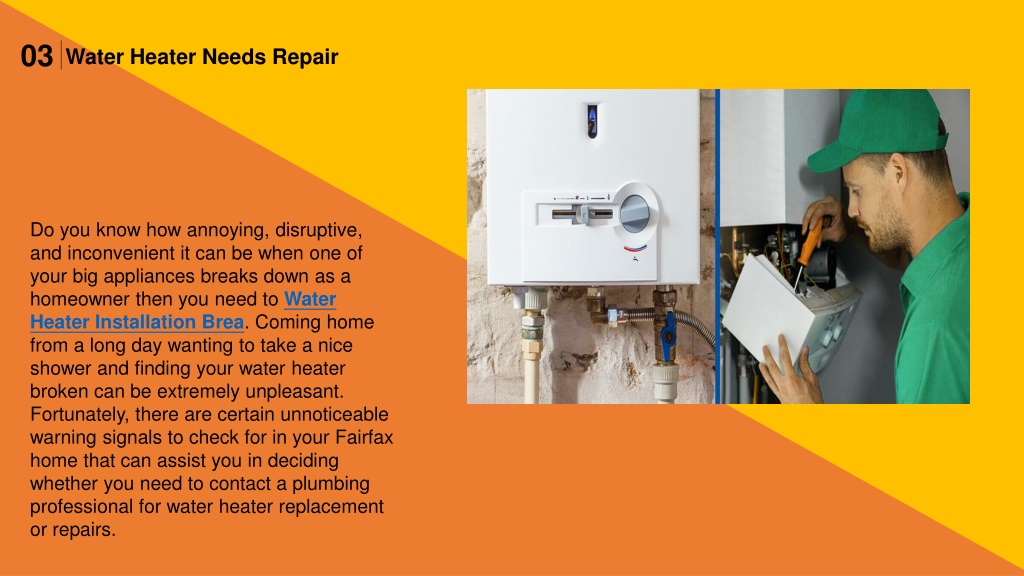 PPT 4 Signs That Your Water Heater Needs Repair PowerPoint
