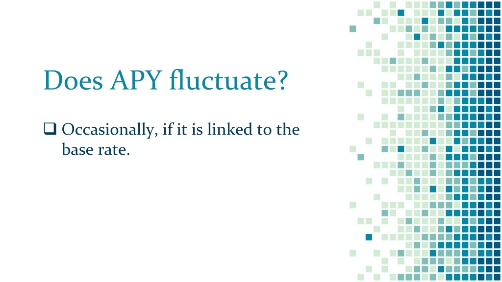 PPT APR vs APY Key Distinctions PowerPoint Presentation, free