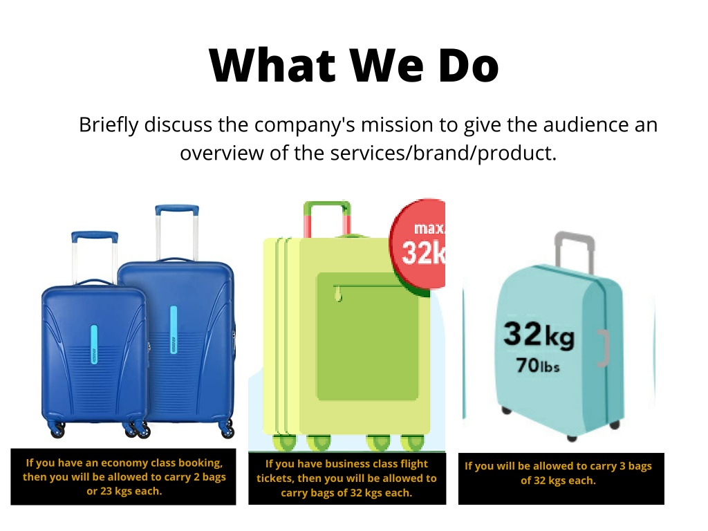 PPT Korean Air Baggage Policy and Fee Airnsky PowerPoint