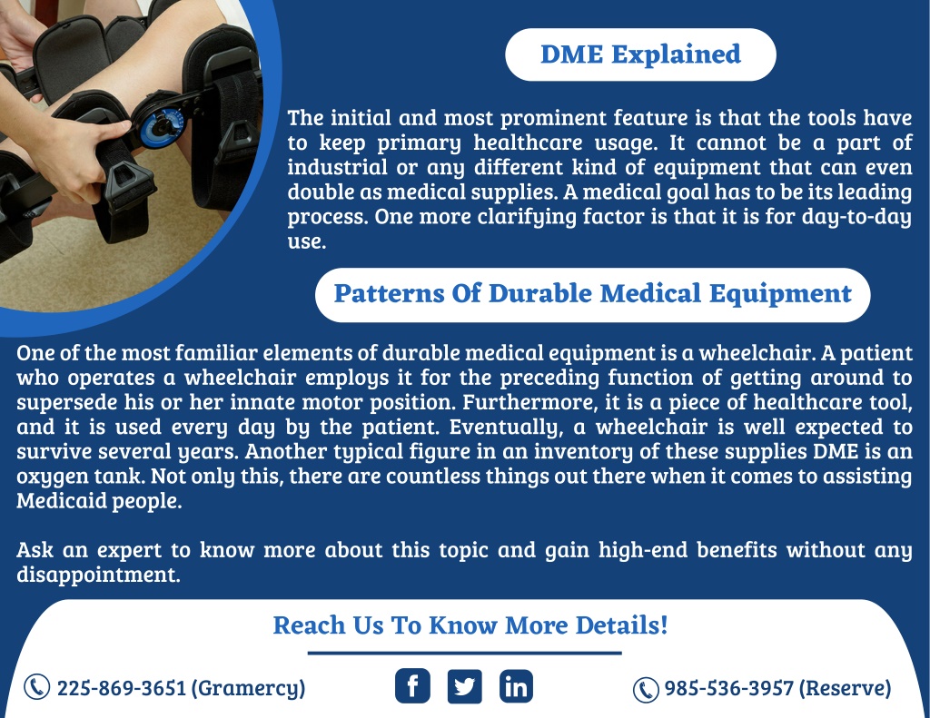 PPT Select Durable Medical Equipment Products PowerPoint Presentation