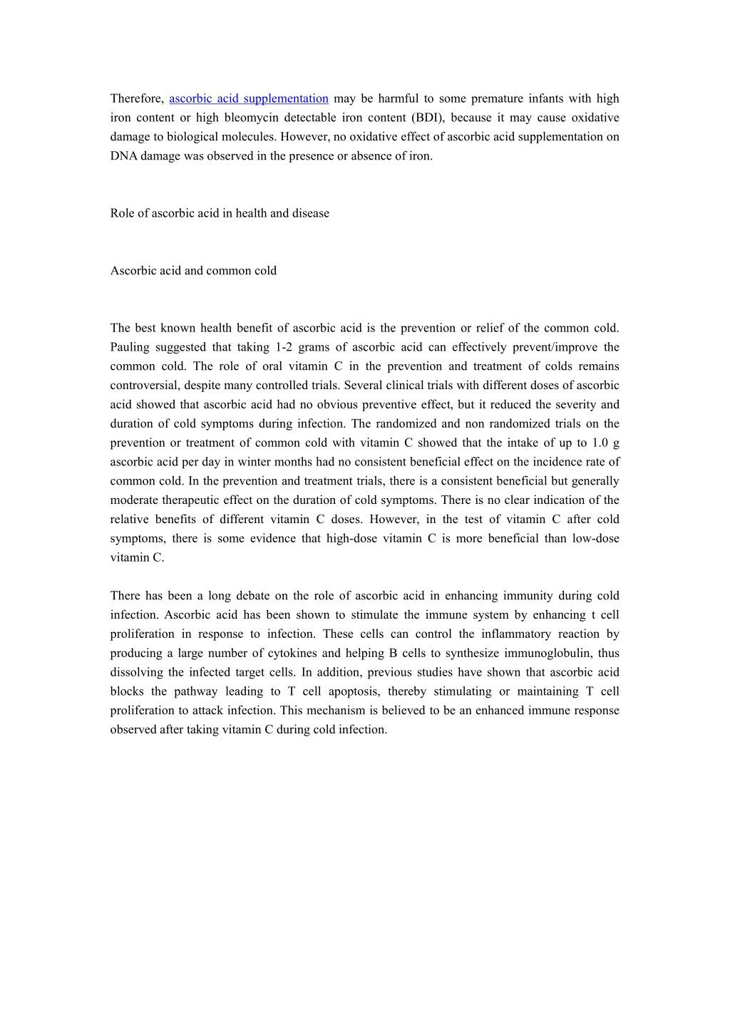 PPT Physiological function of ascorbic acid PowerPoint Presentation