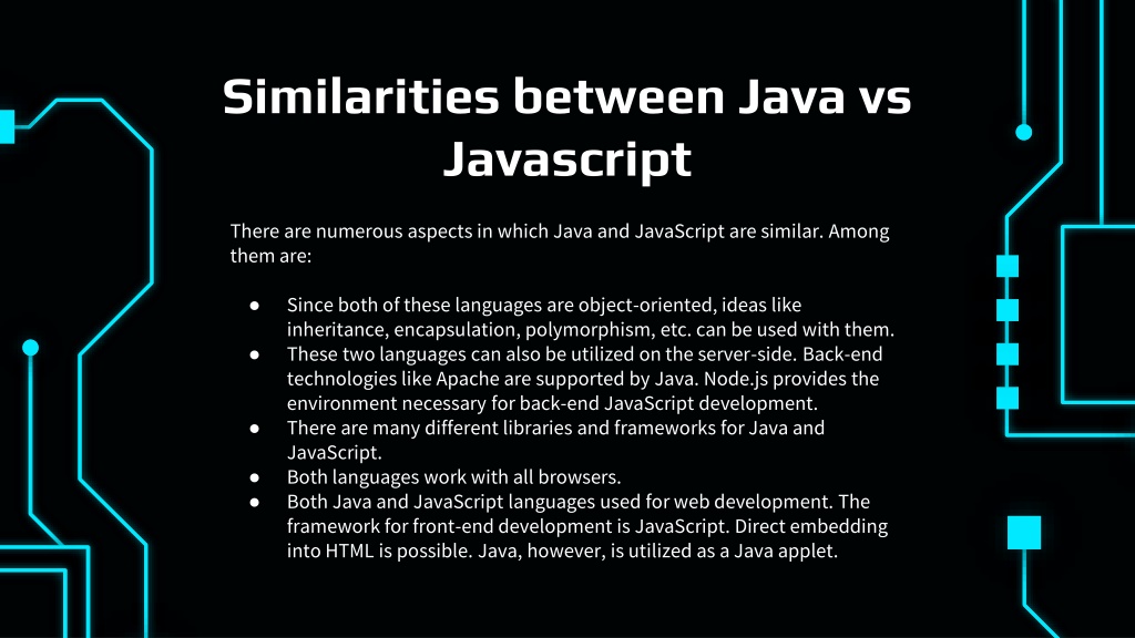 PPT Java vs Javascript_ Know the Key Differences PowerPoint