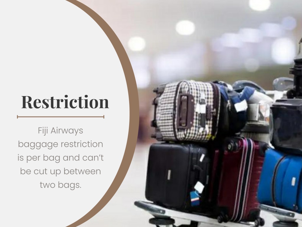 PPT Fiji airways extra baggage fees 2022 Airnsky PowerPoint