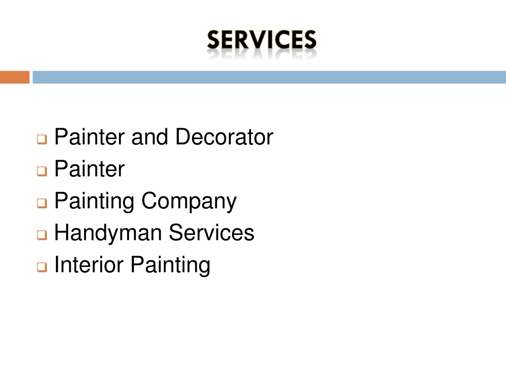 PPT Looking for the Best Painting Company in Palace Green? PowerPoint