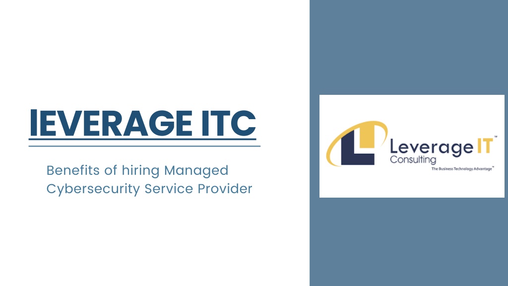 PPT Benefits of hiring Managed Cybersecurity Service Provider PowerPoint Presentation ID