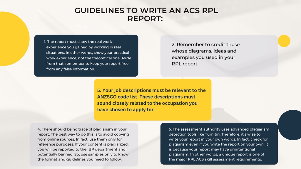 PPT What Are The RPL ACS Skill Assessment Requirements PowerPoint