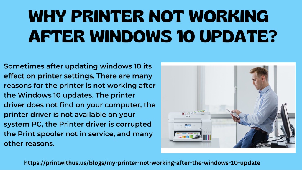 PPT Troubleshooting Methods to Fix Printer Not Working After Windows