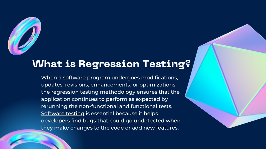 PPT Regression Testing Example, Types and Tools! PowerPoint