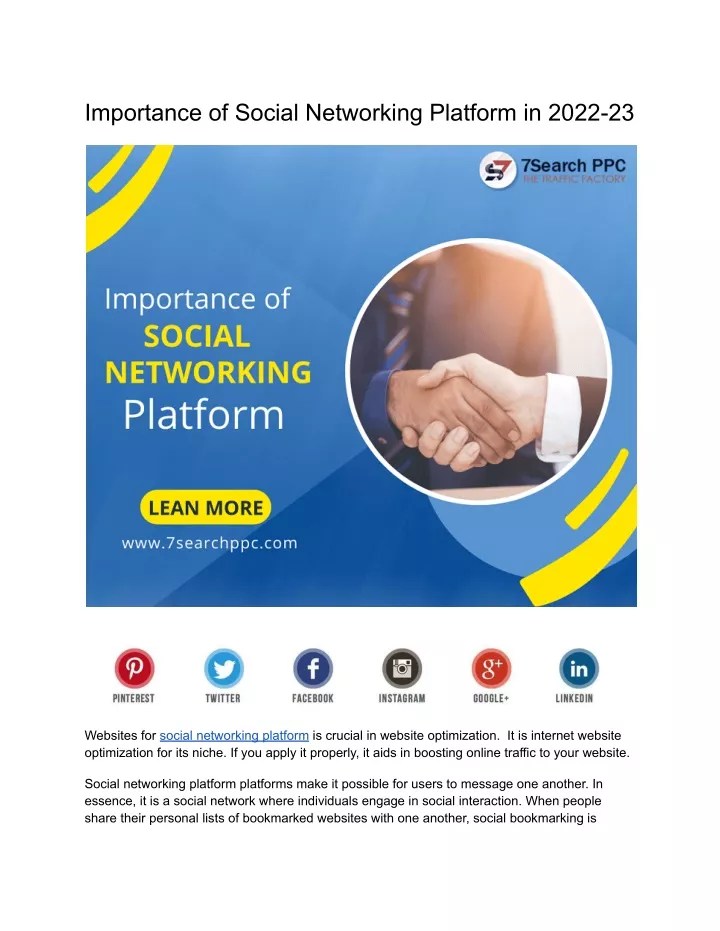 PPT Importance of Social Networking Platform.jpg PowerPoint