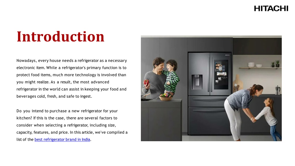 PPT Top 10 Refrigerator Brands of 2022 PowerPoint Presentation, free