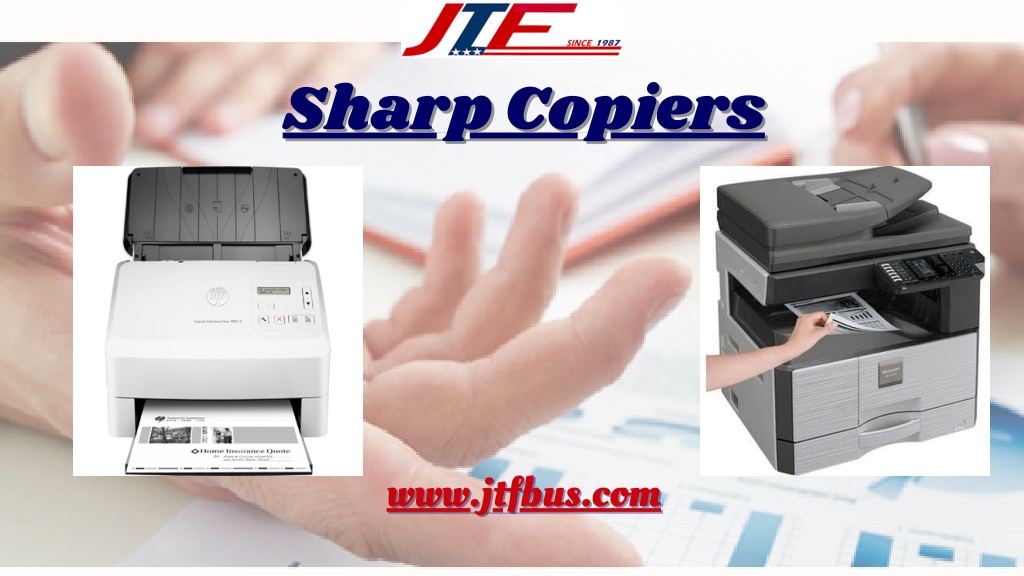 PPT No.1 Sharp Copiers for sale at JTF Business Systems PowerPoint