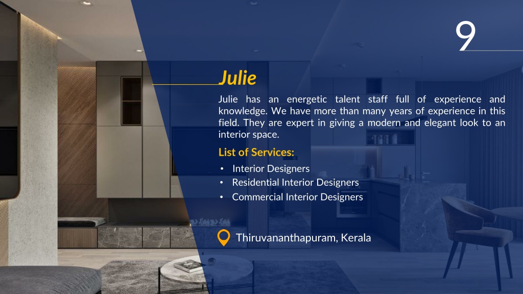 PPT Top 10 Interior Designers in Thiruvananthapuram PowerPoint