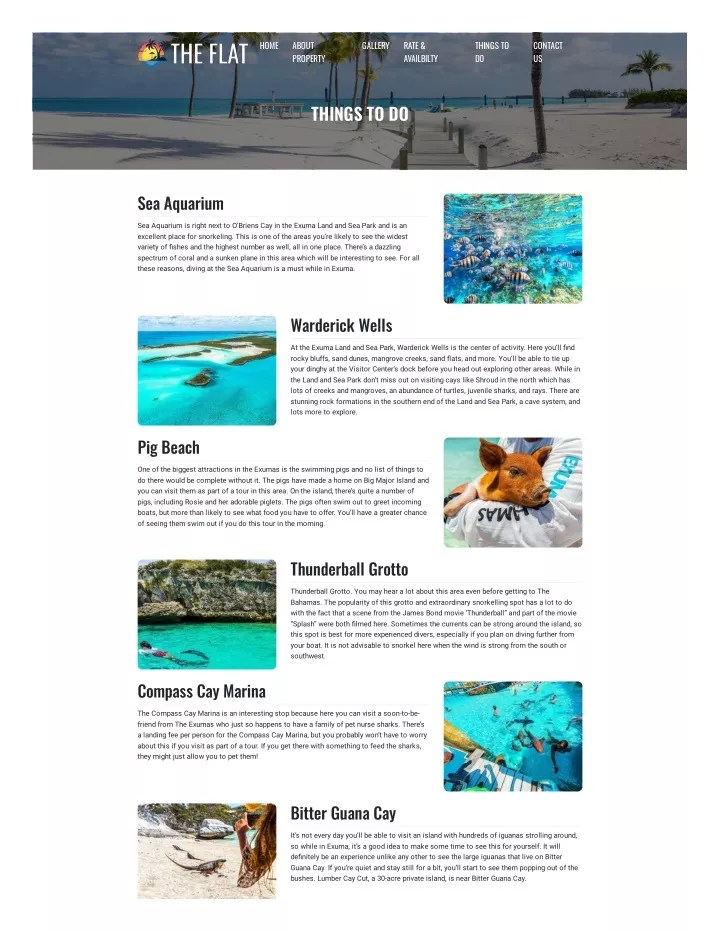 PPT vacation rentals in exuma bahamas PowerPoint Presentation, free