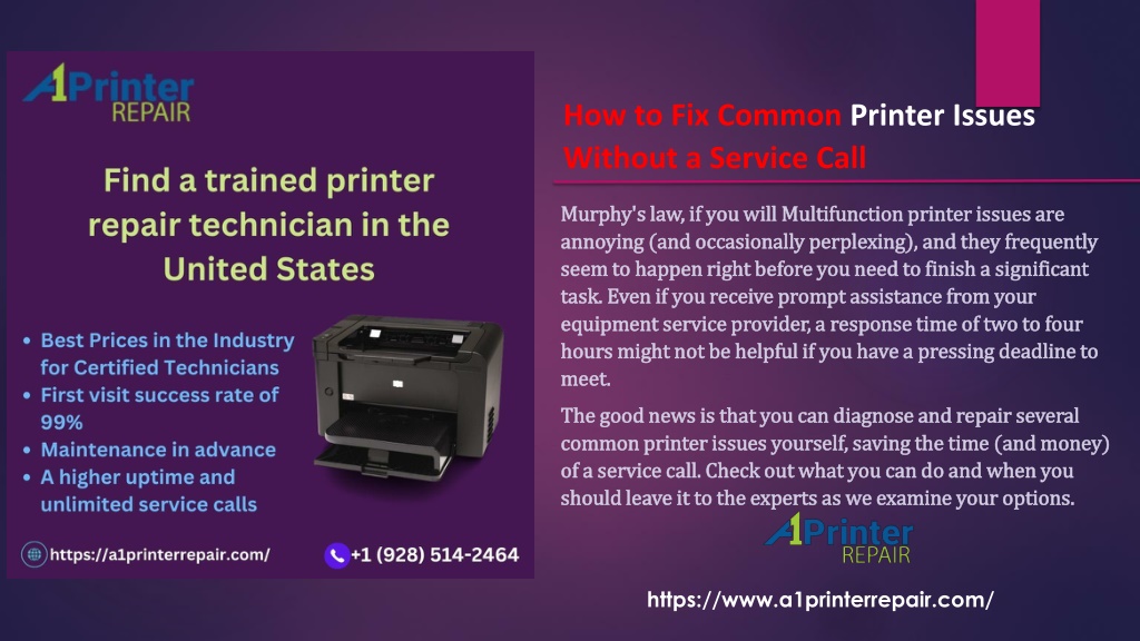 PPT How to Fix Common Printer Issues Without a Service Call