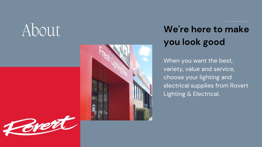 PPT Rovert Lighting & Electrical PowerPoint Presentation, free