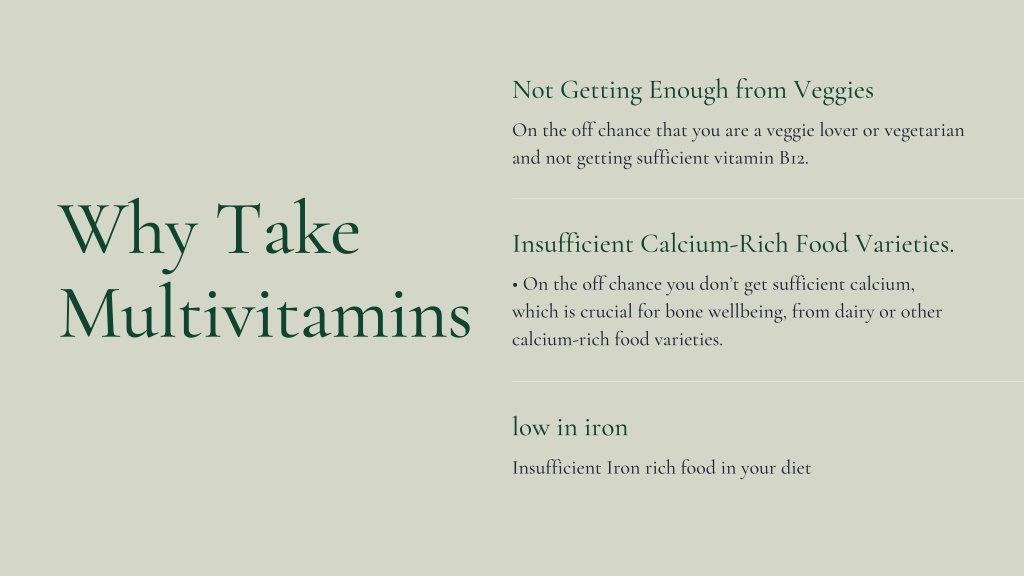 PPT Multivitamins during Pregnancy PowerPoint Presentation, free