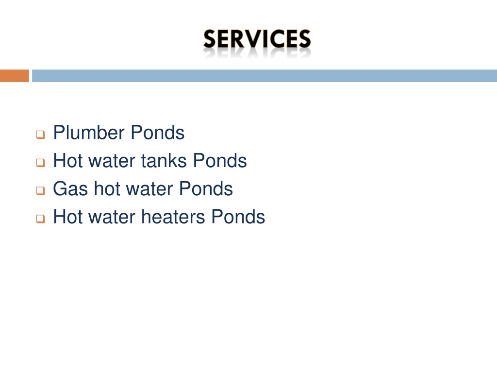PPT Do you need Gas hot water in Ponds PowerPoint Presentation, free