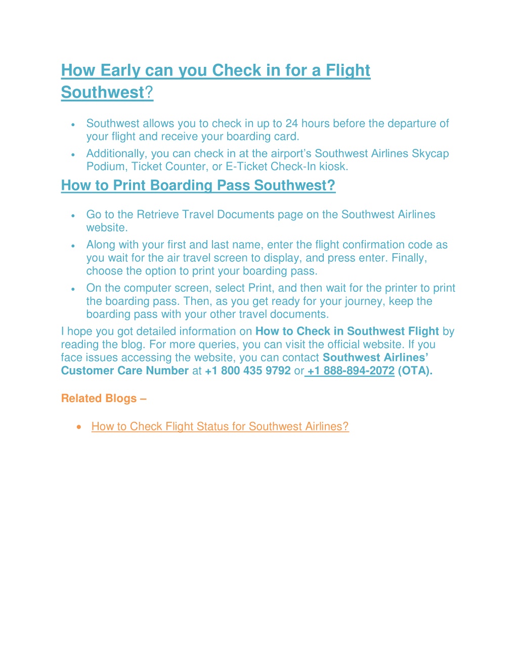 PPT How to Check in Southwest Flight by PowerPoint