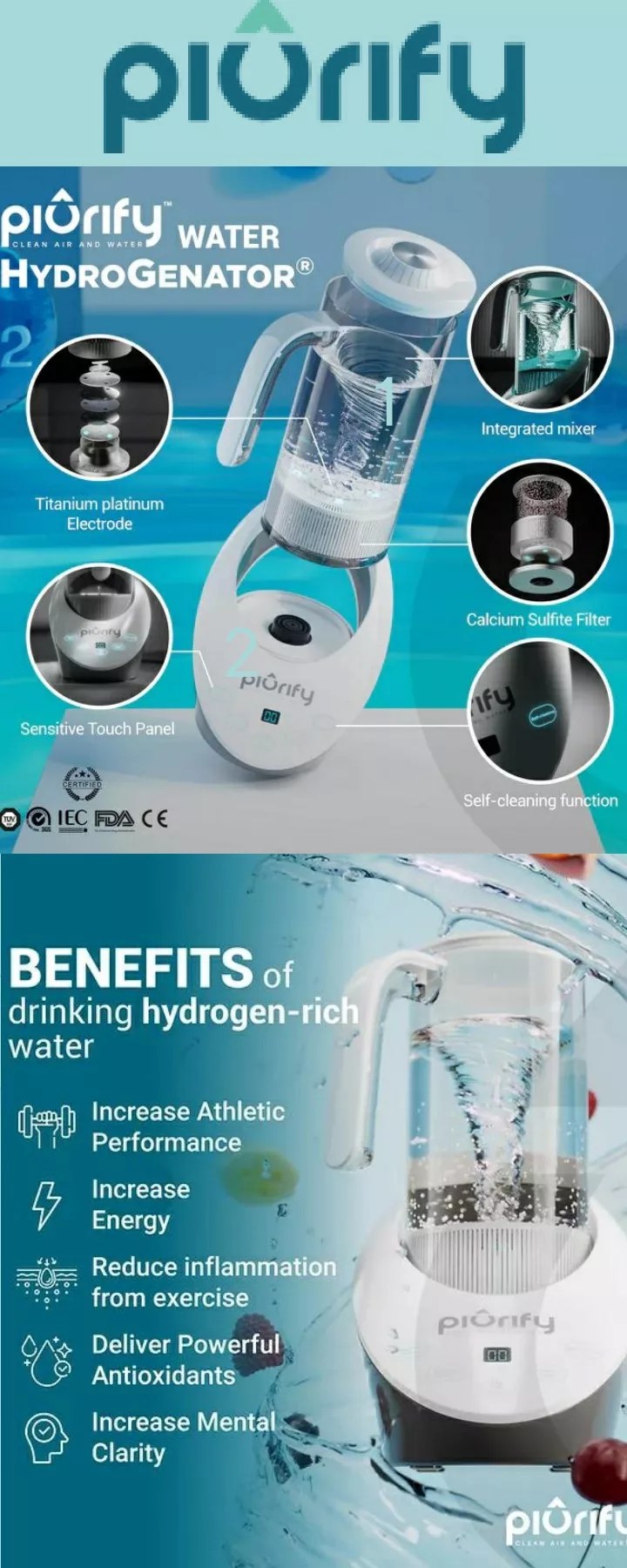 PPT - Hydrogen Water Generator - PIURIFY Water Hydrogenator PowerPoint